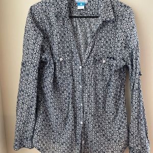 Nautical Columbia womens blouse